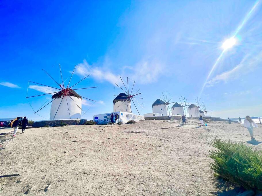 Provis Rentals Suite Next To The Mills In Mykonos Town المظهر الخارجي الصورة